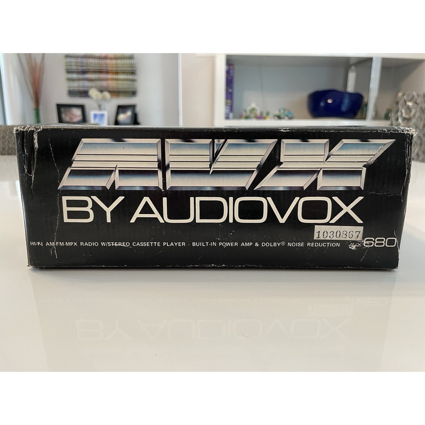 VINTAGE *New* Audiovox AVX 680 AM/FM Radio Cassette Player