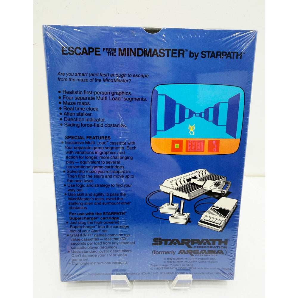Atari 1982 Mindmaster Video Game NOS Sealed Unsold Dealer Stock