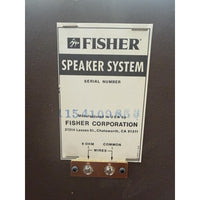 VINTAGE *NEW* 1970's Fisher MS-115 B Floor Speaker Set