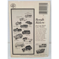 VINTAGE *NEW* 1981 Rough Riders Red '35 Chevy Metal Scale Die Cast Toy Car