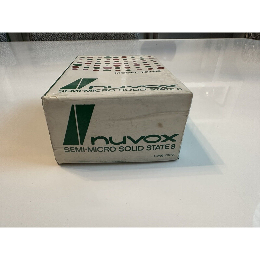 VINTAGE *NEW* Nuvox NV-80 Semi-Micro Solid State 8 Radio