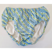 VINTAGE *NEW* 1950's Kid's Blue with Flowers Swimsuit | Bathing Suit Size 5-6 USA