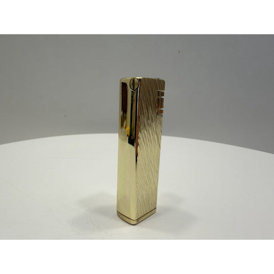 VINTAGE *NEW* 1950's Stellar Gold Textured Super Lighter