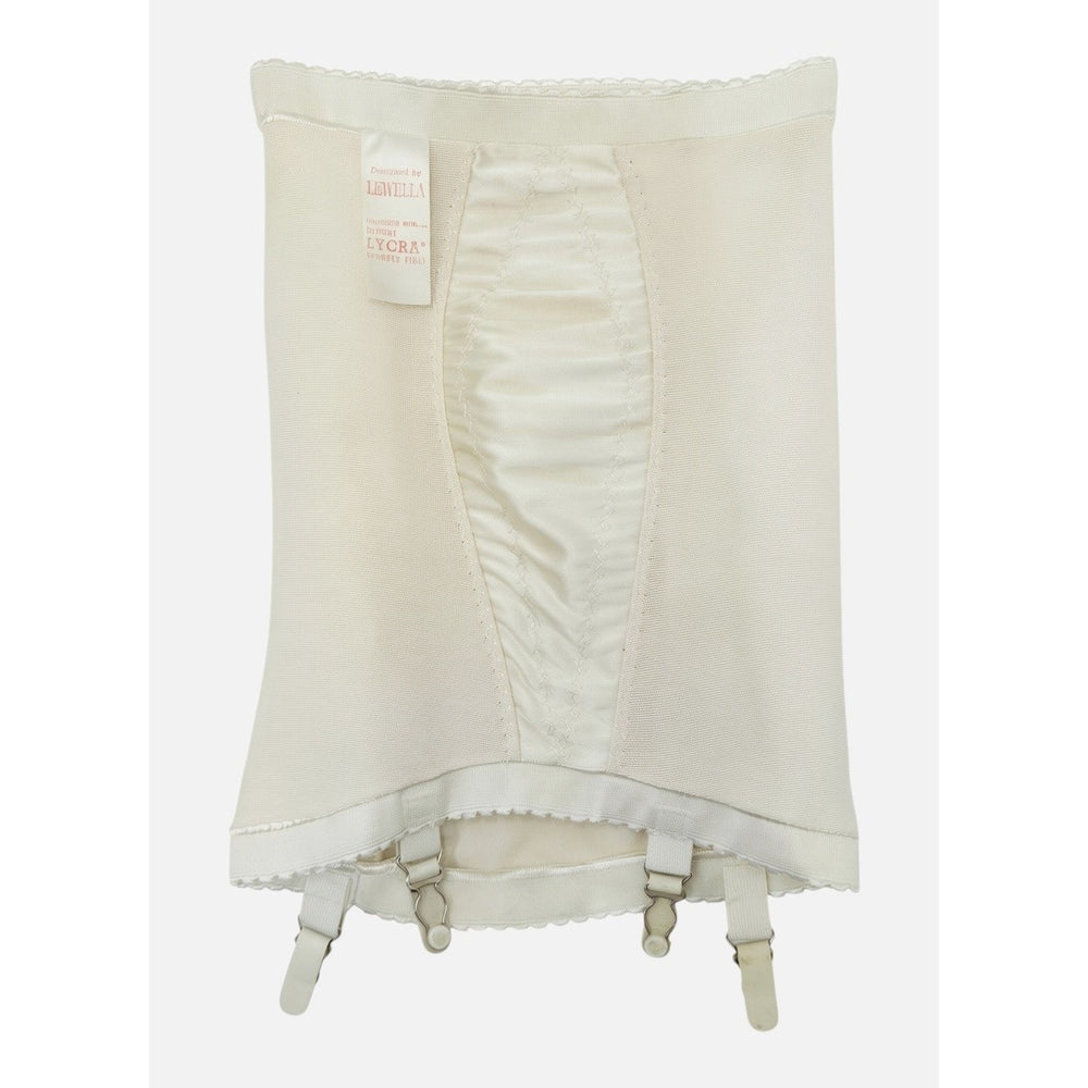 VINTAGE *NEW* 1960's Lewella Women's Cream Girdle with Garters Size S