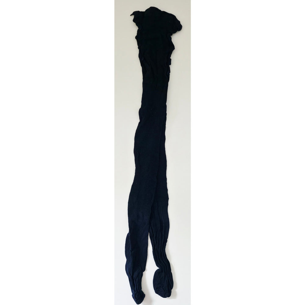 VINTAGE *NEW* 1960's Girls Opaque  Pant Hose Black Size 12-14  Set of 3 USA