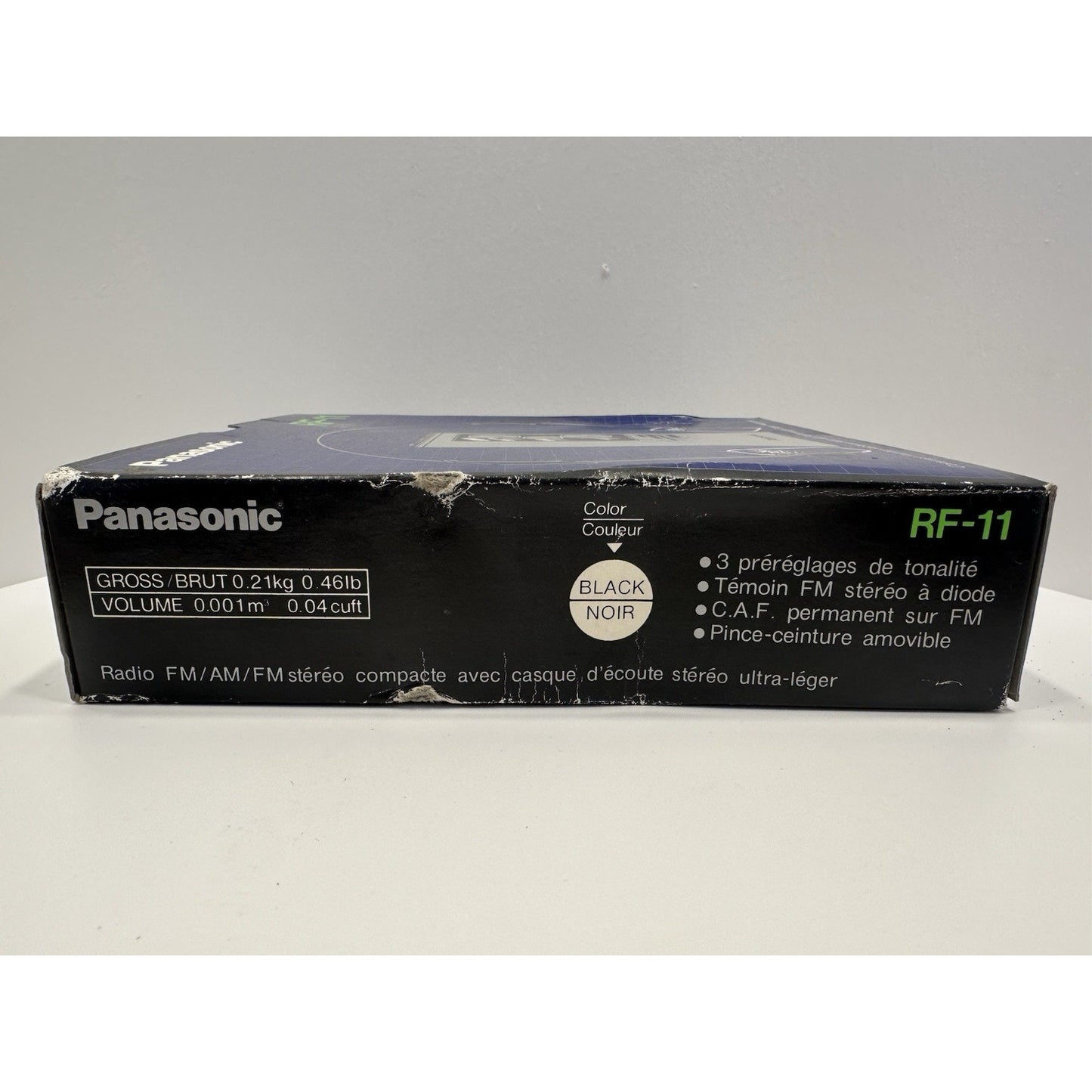 VINTAGE *PRISTINE* 1980's Panasonic RF-11 Portable AM/FM Radio Walkman