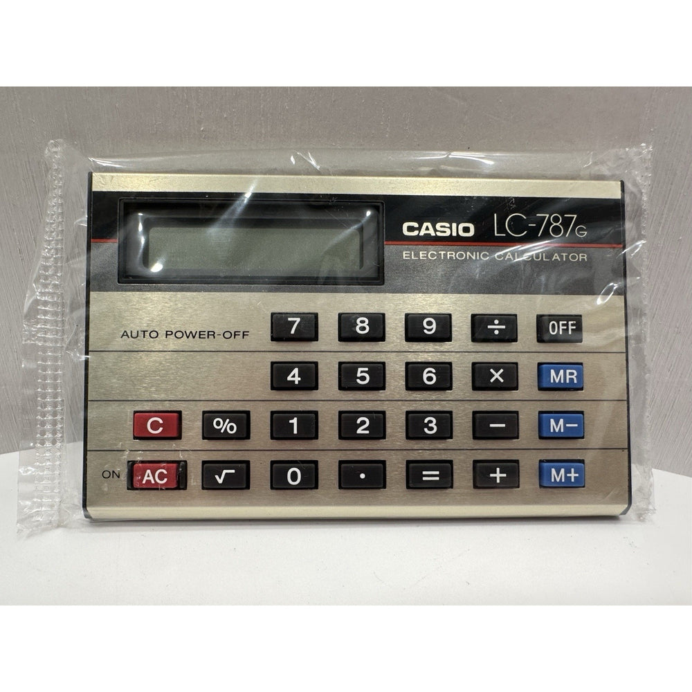 VINTAGE *NEW* 1970's Casio LC-787G Electronic Calculator Japan Sealed