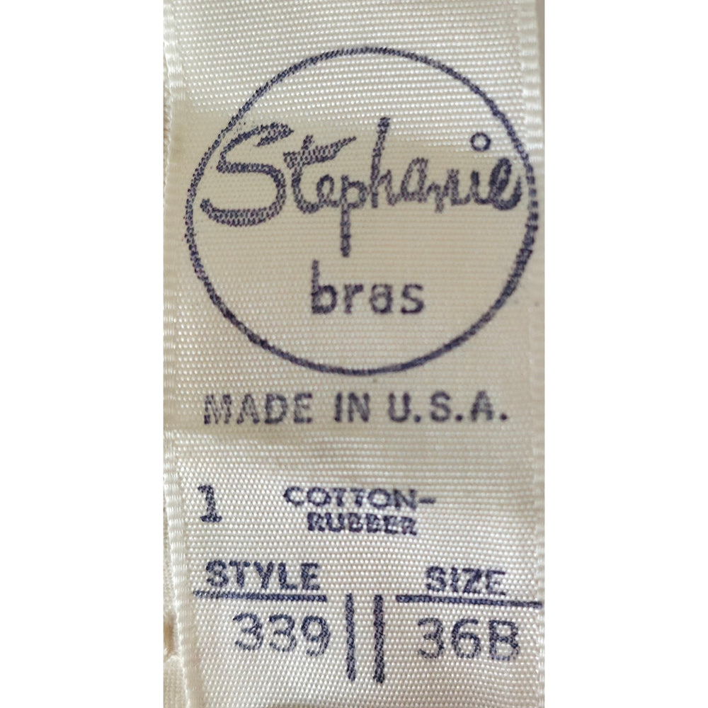VINTAGE *NEW* 1960's Stephanie Women's Cream Strapless Bra Size 36B Lot of 3
