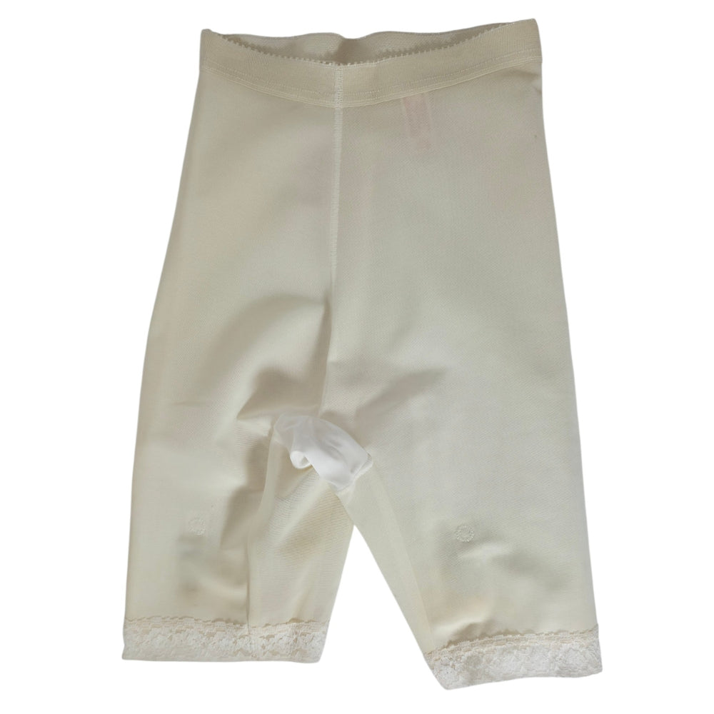 VINTAGE *NEW* 1960's Women's Cream High-Waisted Girdle with Garters Size S USA