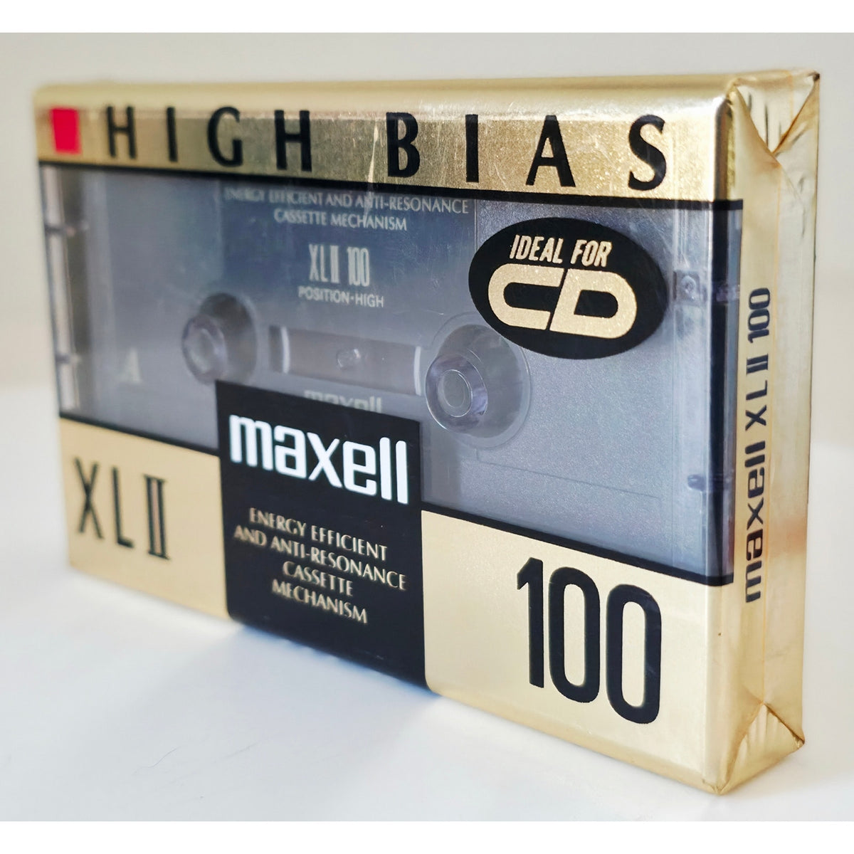 VINTAGE *NEW* 1980's Maxell XL II 100 Blank Audio Cassette Tape Sealed
