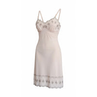 VINTAGE *NEW* 1960's Aristocraft Women's Light Pink w/Lace Slip Dress Size 34