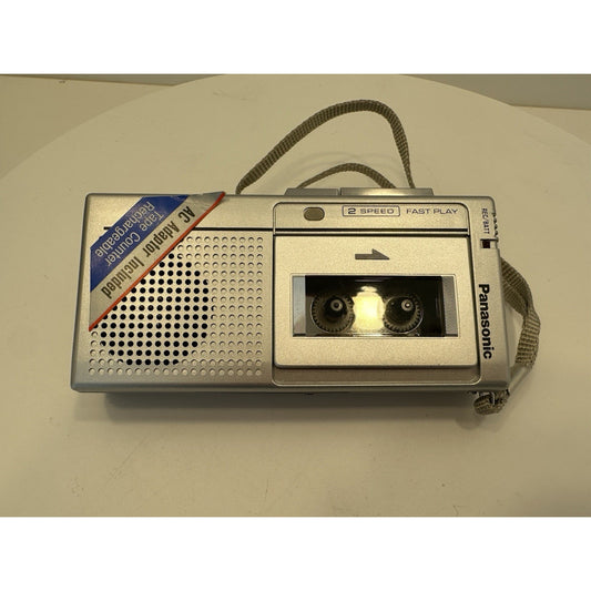VINTAGE *PRISTINE* 1985 Panasonic RN-130 Handheld Microcassette Recorder Player