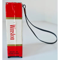 VINTAGE 1970's Winston Cigarette Box Radio Battery Operated