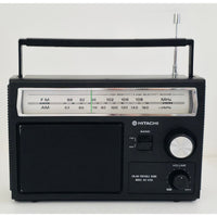 VINTAGE *PRISTINE* 1970's Hitachi Model KH-435H AM/FM Portable Transistor Radio
