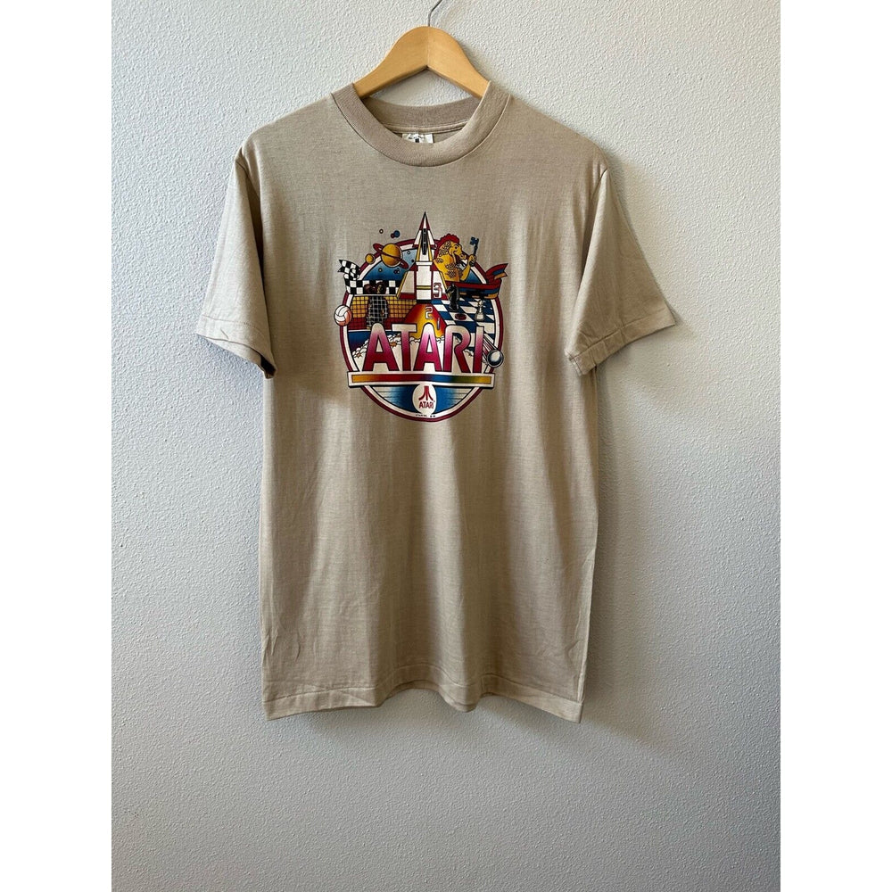 VINTAGE *NEW* Authentic Graphic Vintage ATARI UNISEX Promo Tee