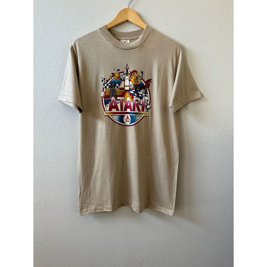 VINTAGE *NEW* Authentic Graphic Vintage ATARI UNISEX Promo Tee