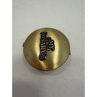 VINTAGE *NEW* 1960's Brass My Rosary 28mm Box