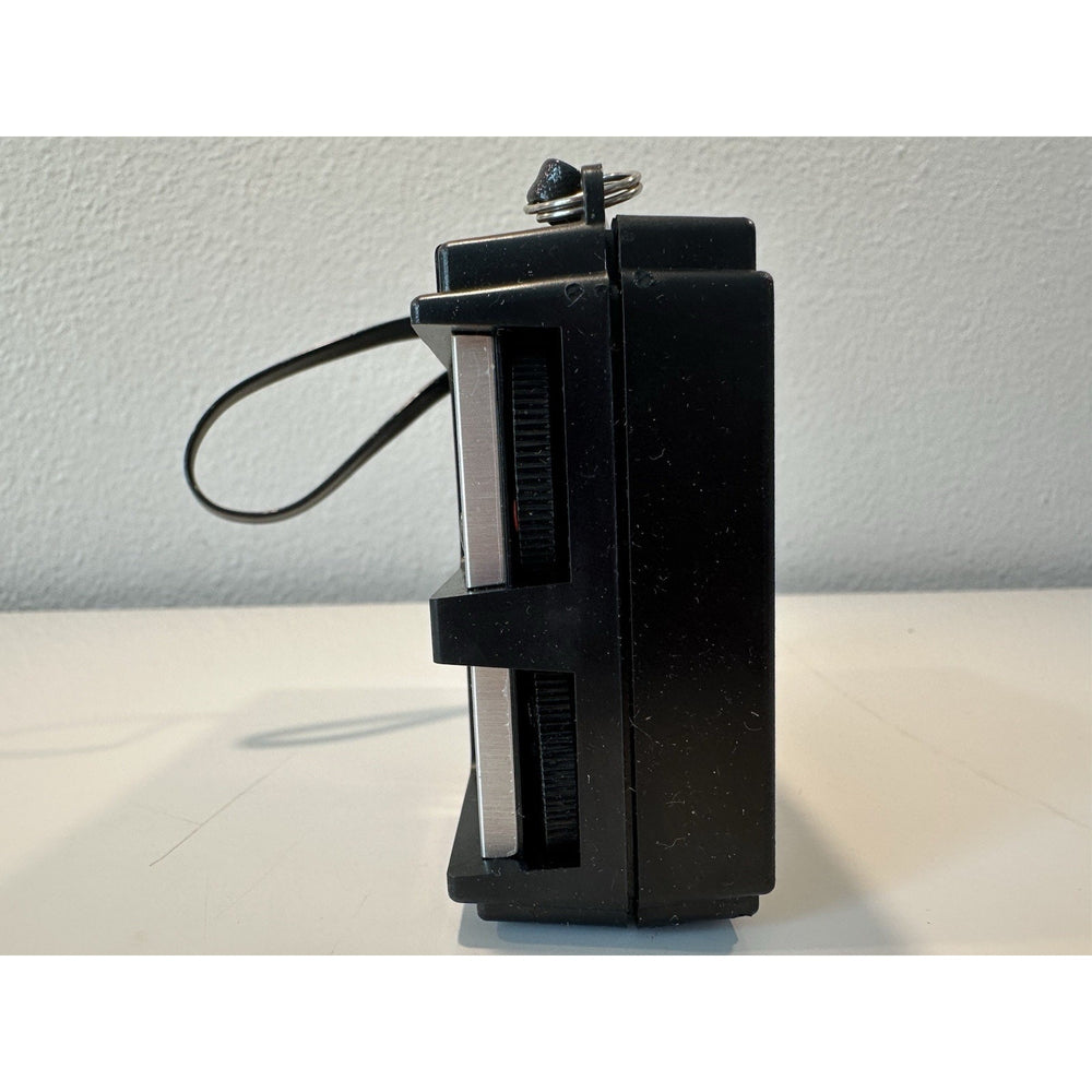 VINTAGE *NEW* Crown Transistor AM Pocket Radio Black British Design