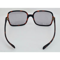 VINTAGE *NEW* 1970's Unisex Tortoise Frame with Gray Lens Sunglasses Made in Italy