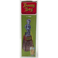 VINTAGE *NEW* 1960's Bonny Boy  Liquor Dispenser in Original Box Brown Decanter