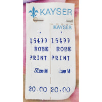 VINTAGE *NEW* 1960's Kayser Women's Robe | Shift Dress | Nylon Gown Size M