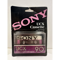VINTAGE *NEW* 1980's Sony UCX 90 Type II Blank Cassette Tape Sealed
