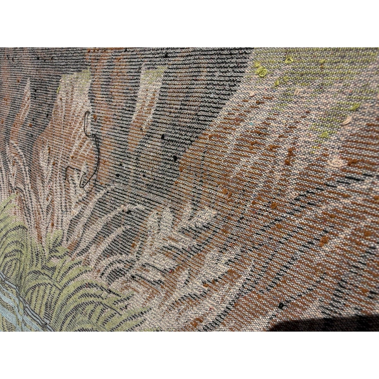 VINTAGE *PRISTINE* 1960's Buck Lebanese Velvet Tapestry