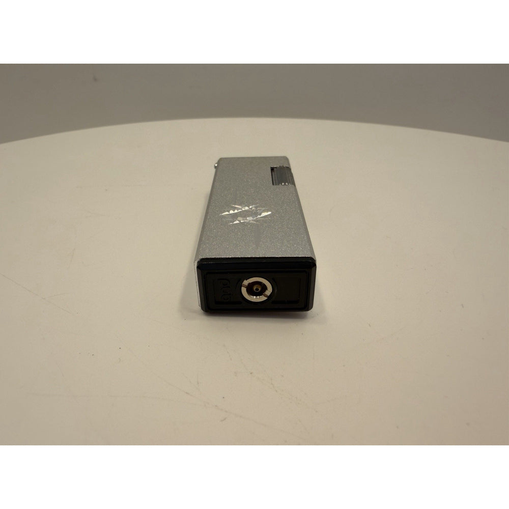 VINTAGE *NEW* 1950's Capri w/Design Silver/Silver Butane Japanese Lighter