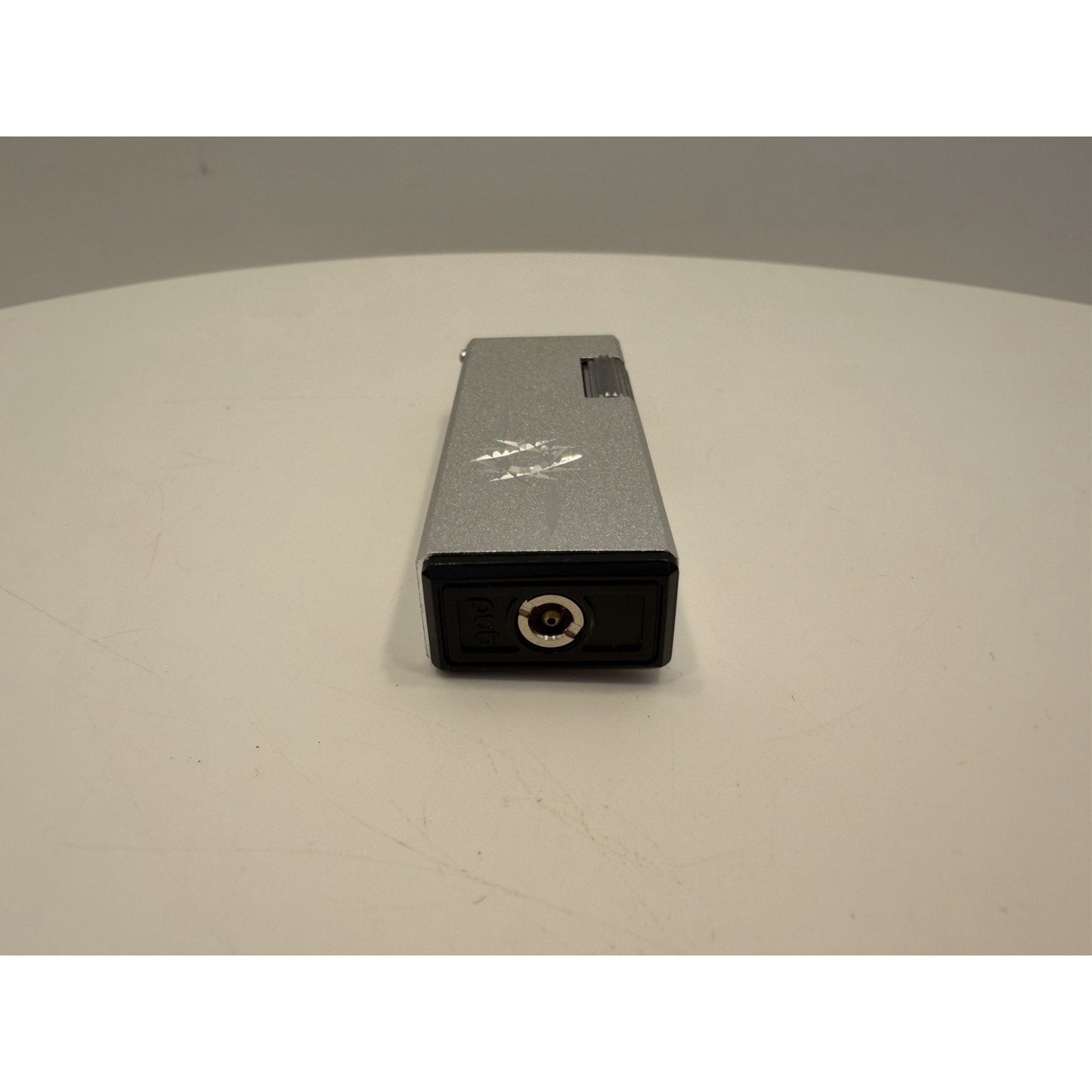 VINTAGE *NEW* 1950's Capri w/Design Silver/Silver Butane Japanese Lighter