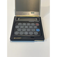 VINTAGE *NEW* Sharp EL-8039G Gold Flip Calculator Japan