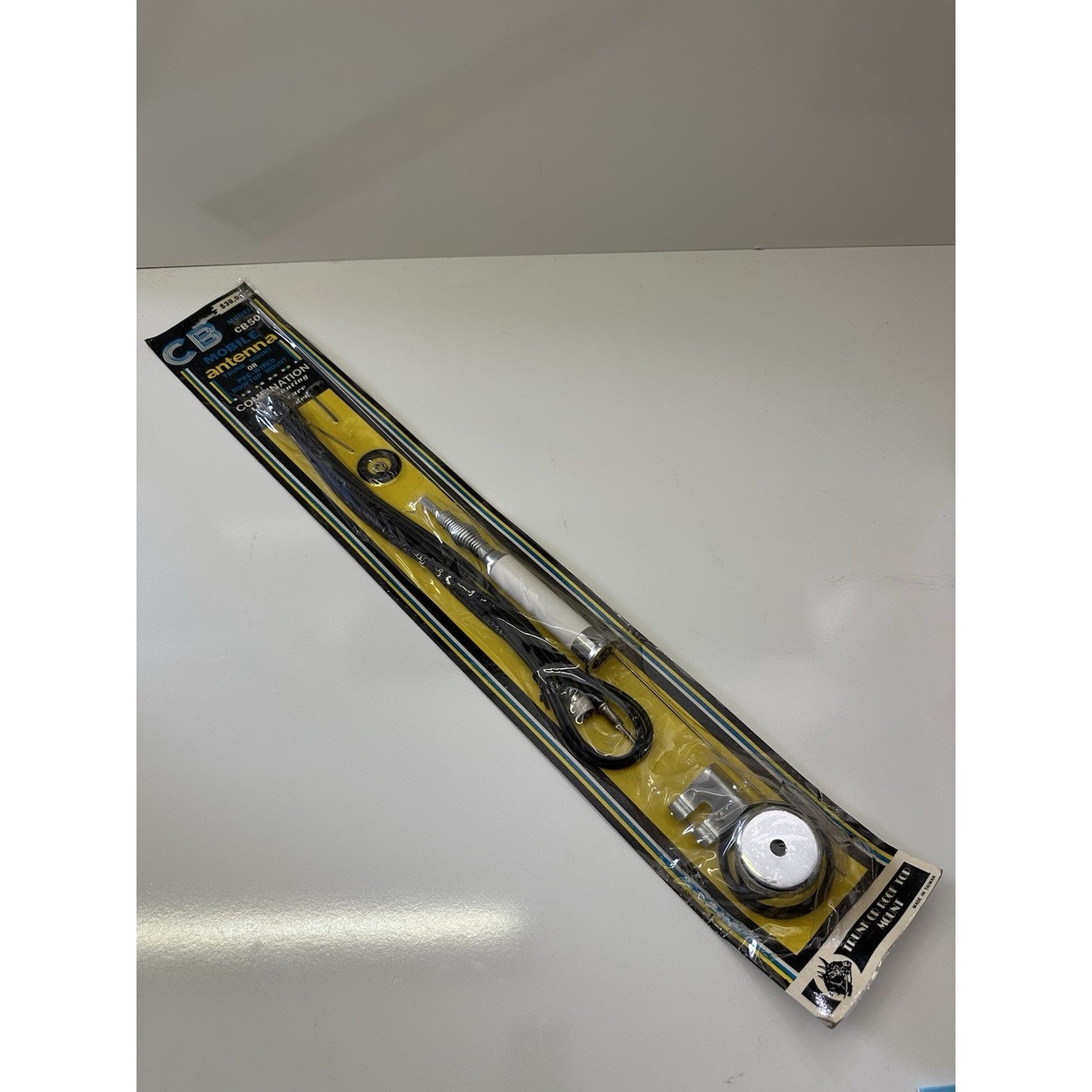 VINTAGE *NEW* 1970's CB50 Mobile Citizen Band Antenna Trunk/Pre-Wired