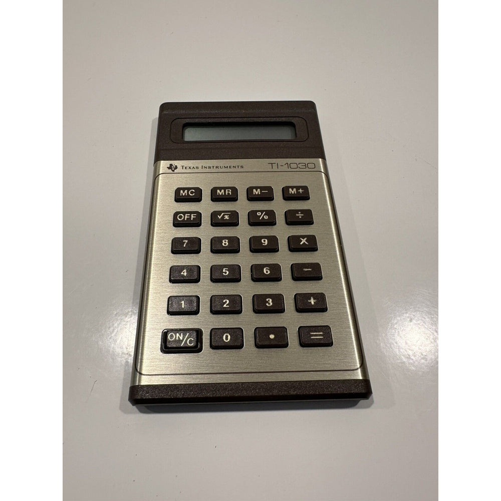 VINTAGE *NEW* Texas Instruments Slimline TI-1030 Calculator