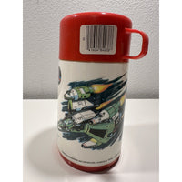 VINTAGE *NEW* 1980's Aladdin Last Starfighter 8oz Pop-Top Plastic Thermos