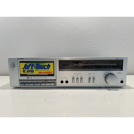 VINTAGE *NEW* Sharp RT-31 Stereo Cassette Deck Tape Player Recorder