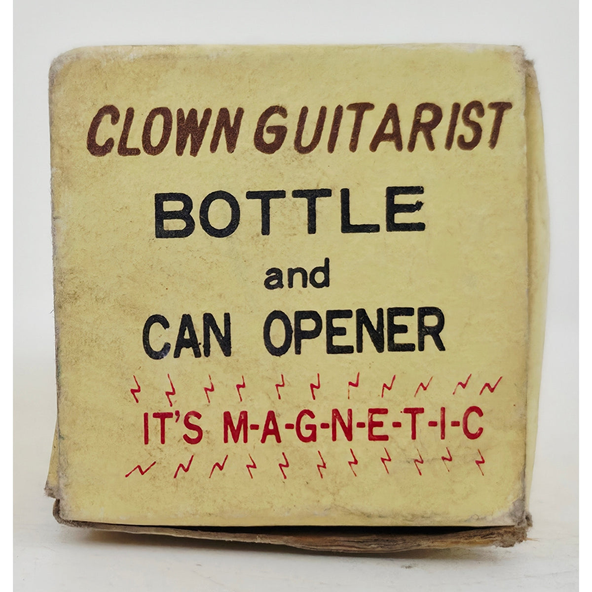 VINTAGE *PRISTINE* 1960's Clown Guitarist Bottle and Can Opener Japan