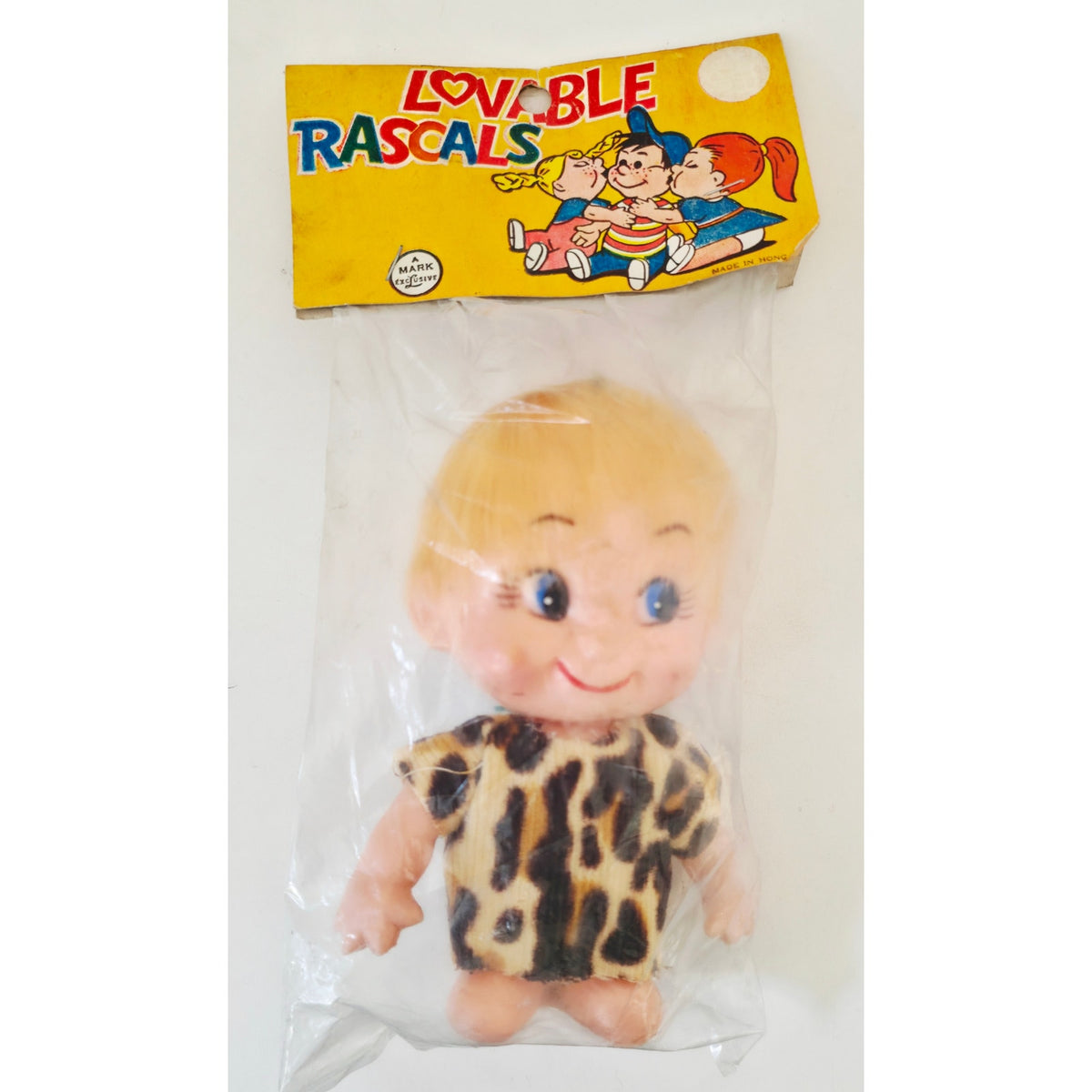 Vintage *NEW* 1960's Lovable Rascals Baby Doll Sealed Hong Kong