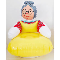 VINTAGE *NEW* 1960's Grand Ma Inflatable Indoor/Outdoor Chair