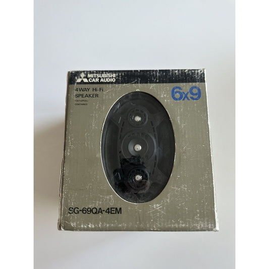 VINTAGE *NEW* Mitsubishi Car Audio sg-69qa-4em 4way Hi-Fi Speaker