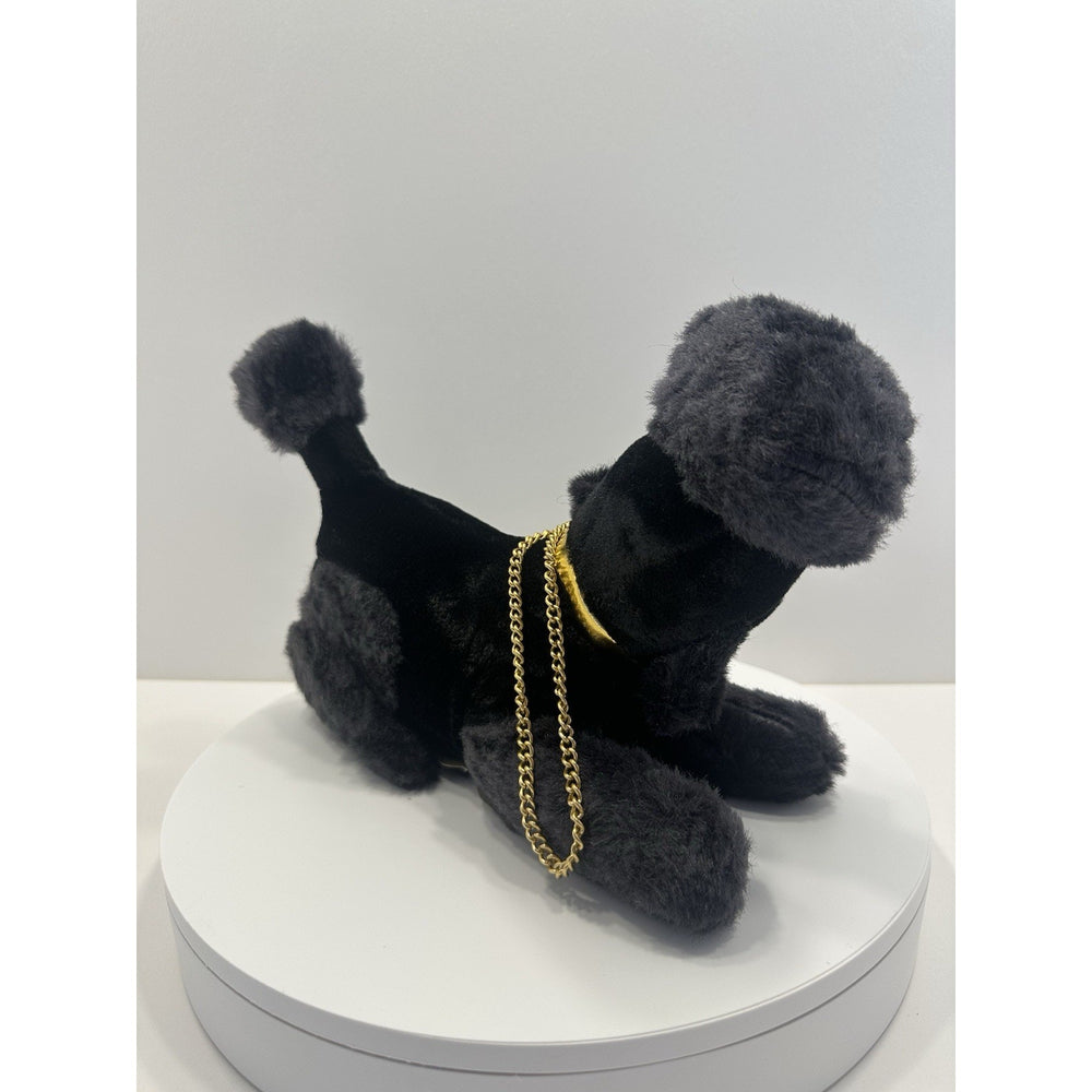 VINTAGE *NEW* 1960's Four Star AM Stuffy Micro Transistor Radio Black Poodle Dog