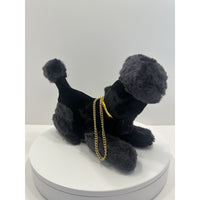 VINTAGE *NEW* 1960's Four Star AM Stuffy Micro Transistor Radio Black Poodle Dog