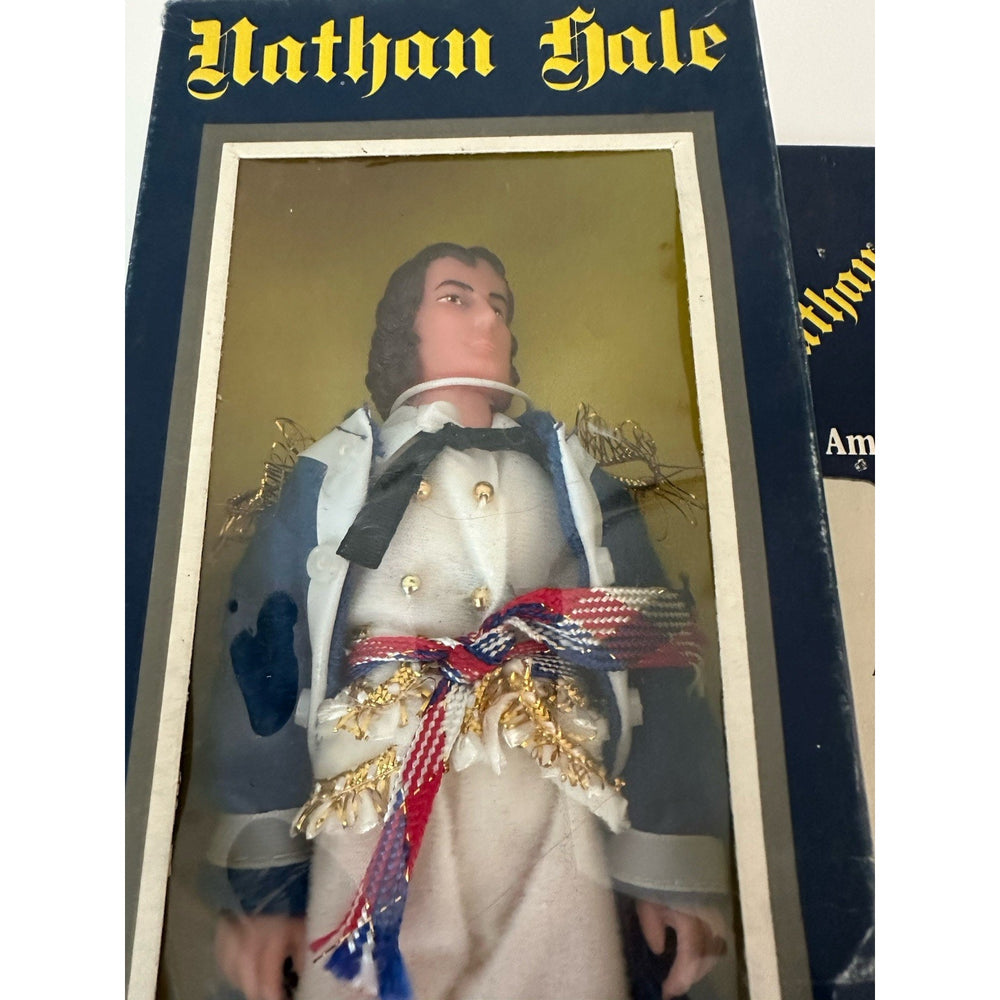 VINTAGE *NEW* 1970's Nathan Hale Hero of the American Revolution Doll Figure