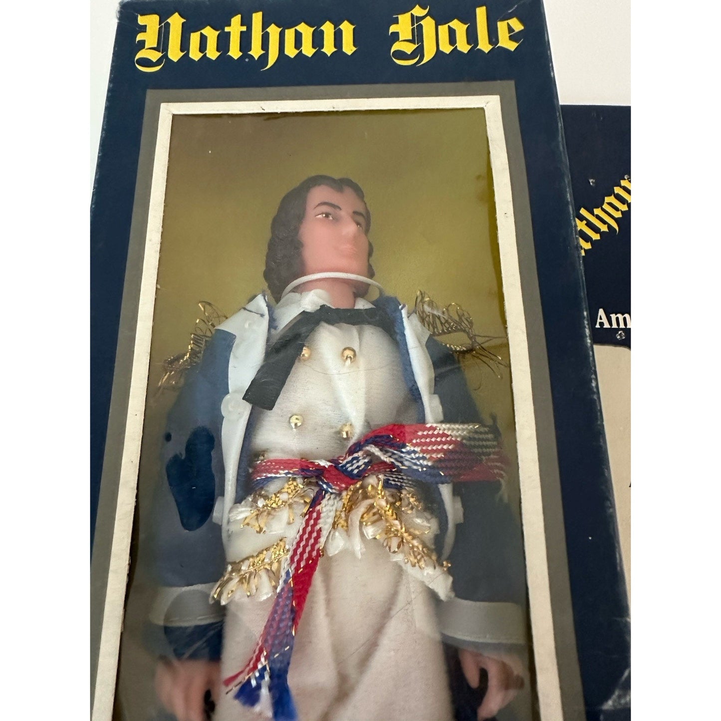 VINTAGE *NEW* 1970's Nathan Hale Hero of the American Revolution Doll Figure