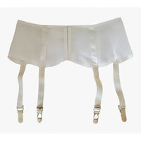 VINTAGE *NEW* 1960's Lewella Women's White Garter Belt Size 28 USA