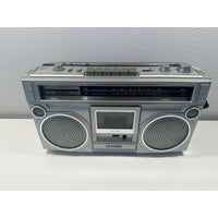 VINTAGE *NEW* 1980's Sanyo Boombox M9924 am/fm Cassette Boombox Ghettoblaster