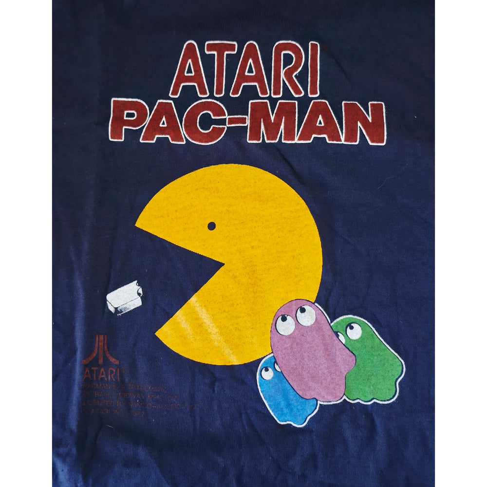 Vintage NEW Original 1980's Atari 'Pac-Man' Dealer Promo T-Shirt Kids M (10-12)