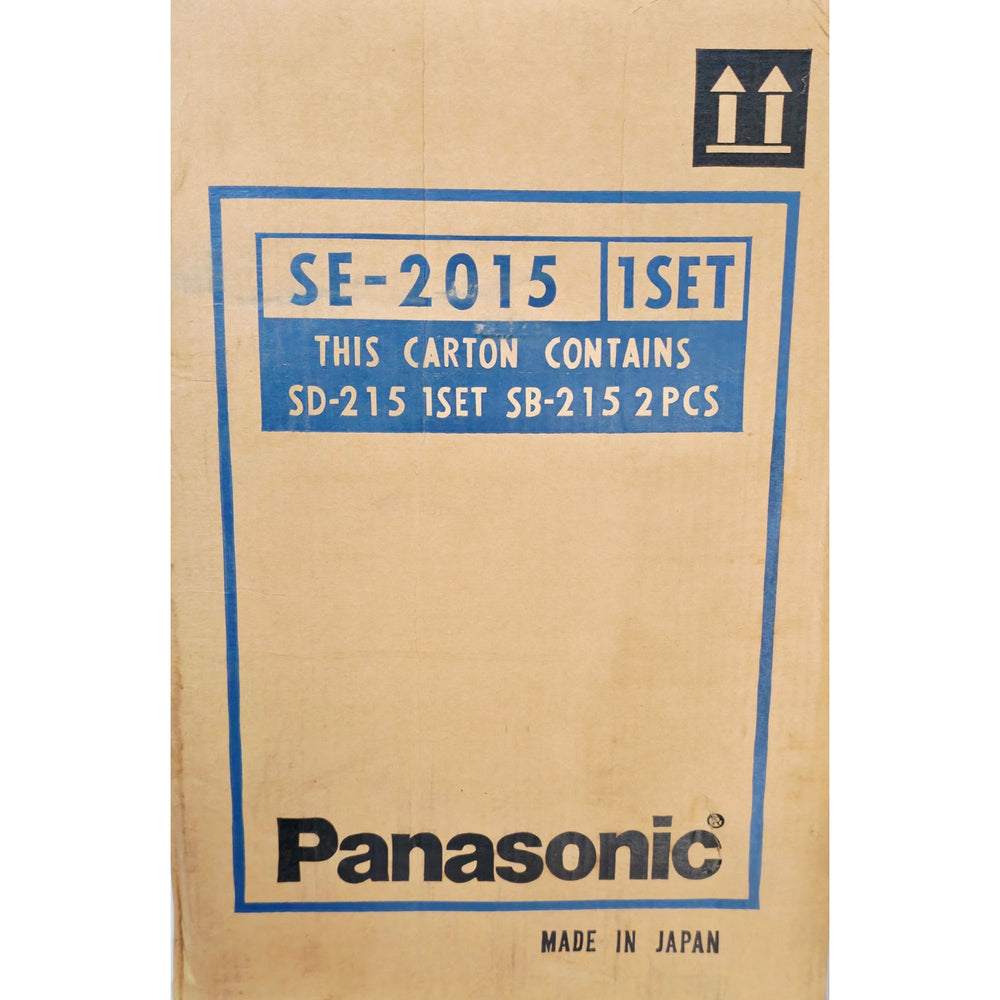 VINTAGE *NEW* 1970's Panasonic SE-2015 Record Player & Set of 2 Speakers Japan
