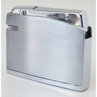 VINTAGE *NEW* 1950's ATC Colonel Silver Windproof Butane Lighter Japan