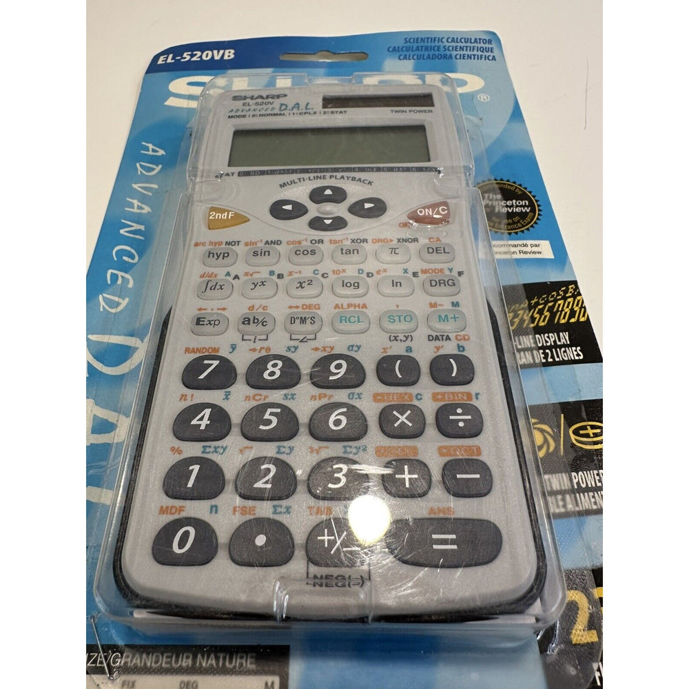 ViNTAGE *NEW* Sharp EL-520VB Advanced dal Scientific Calculator