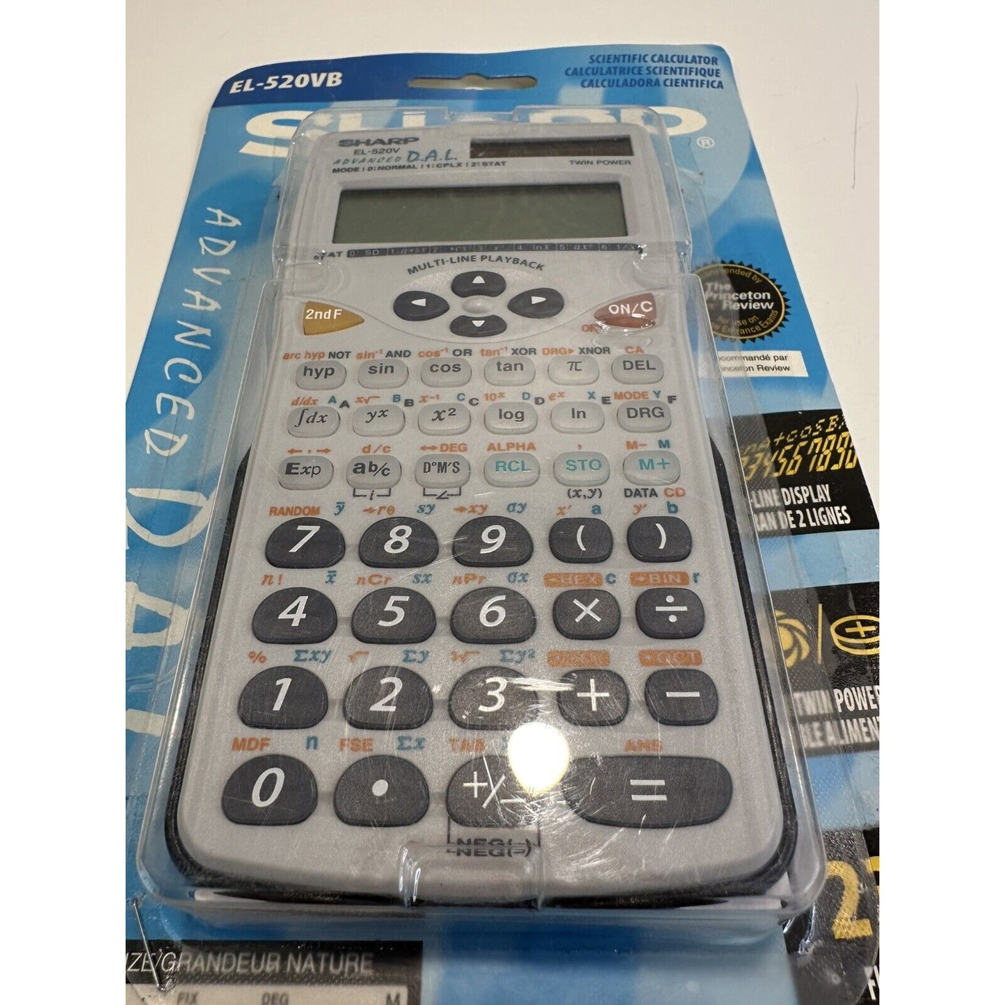 ViNTAGE *NEW* Sharp EL-520VB Advanced dal Scientific Calculator