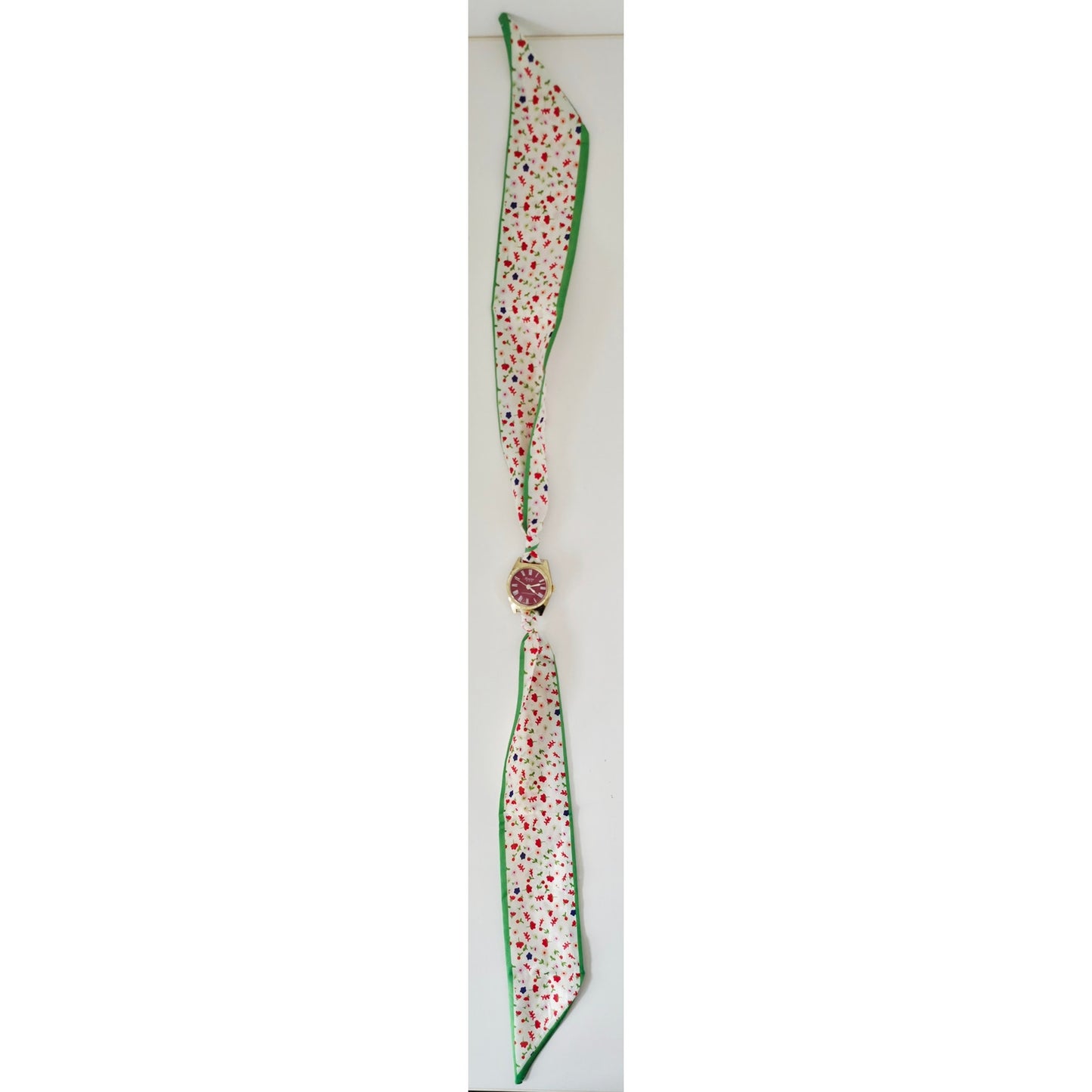 "Frozen In Time" 1960's Vintage Watch Face Tie Bracelet/Choker